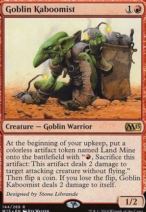 Goblin Kaboomist 2015 Core Set Modern Card Kingdom