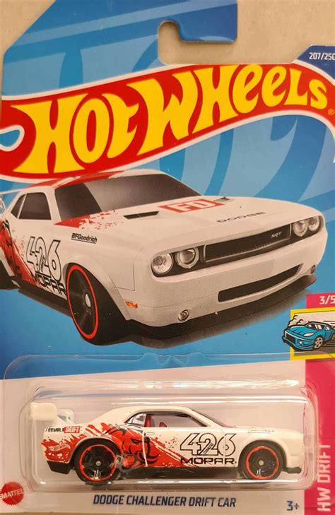 Hot Wheels Drift Dodge Challenger Drift Car Universo Hot Wheels