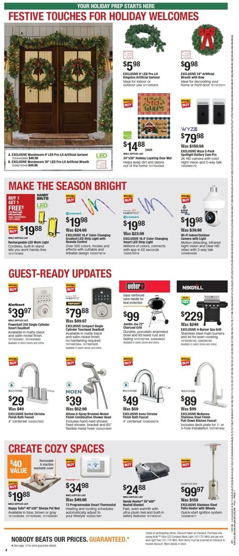 Home Depot Black Friday Ad 2024