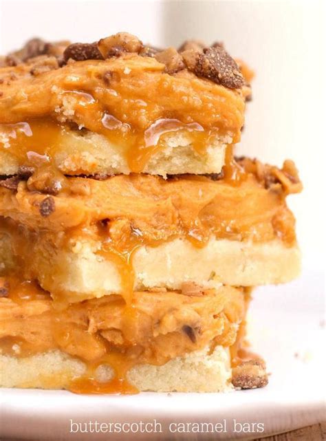 Butterscotch Caramel Bars Recipe | Just A Pinch Recipes