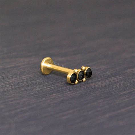 Surgical Steel Lip Ring Stud Medusa Piercing Jewelry Etsy