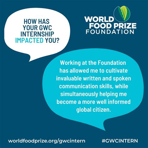 World Food Prize Foundation on Twitter: "Intern at the World Food Prize ...