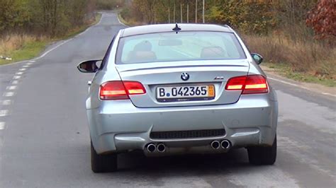 BMW M3 E92 Power KICKDOWN 0 180 Km H ACCELERATION Sound Loud V8 Coupe