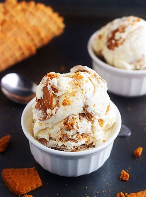 Homemade Biscoff Ice Cream Life In The Lofthouse