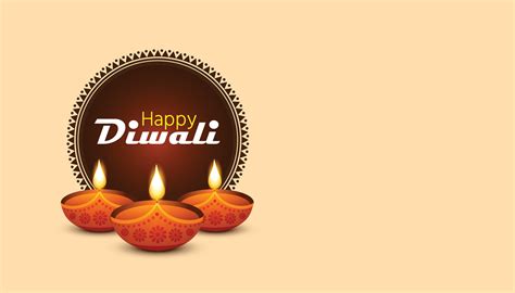 Happy Diwali with Diwali Card, Diwali celebration post, vector ...