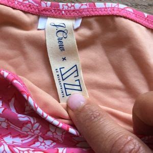 J Crew Swim J Crew X Sz Blockprints Pink And White Bikini Poshmark