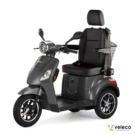 Veleco Draco Trike Mobility Scooter W Adjustable Captain Seat