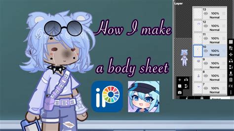 How To Make A Body Sheet For Tweening Gacha Life 2 Youtube