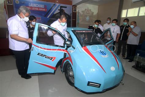 Mobil Listrik Karya Mahasiswa Pontianak Antara Foto