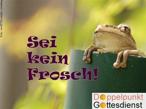 Sei Kein Frosch Evangelische Kirchengemeinde Beckum