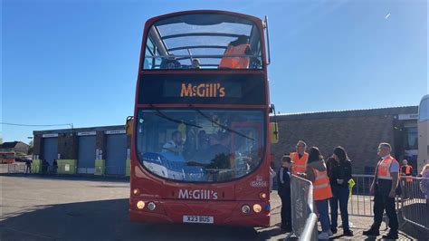 Mcgills Daf Db Wright Pulsar Gemini G X Bus Mcgills Open Day