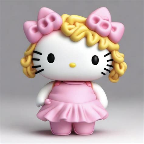 kitty reimagined  unique character fusion