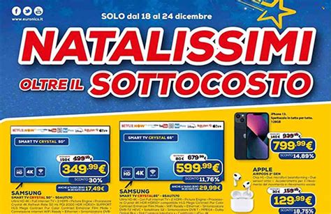 Nuovo Volantino Euronics Arriva Regali Last Minute E Natalissimi