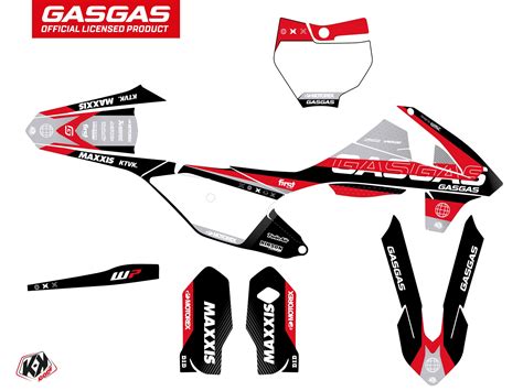 kit déco motocross gasgas kanyon série Kutvek