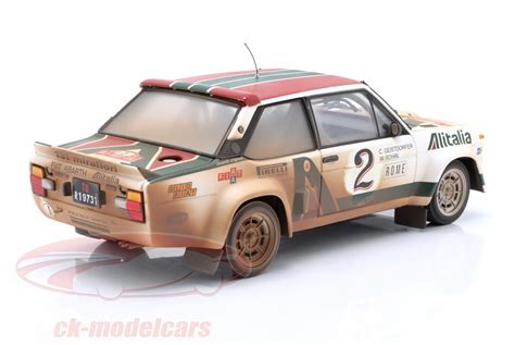 Kyosho Fiat Abarth Dirty Version To Rallye Monte Carlo