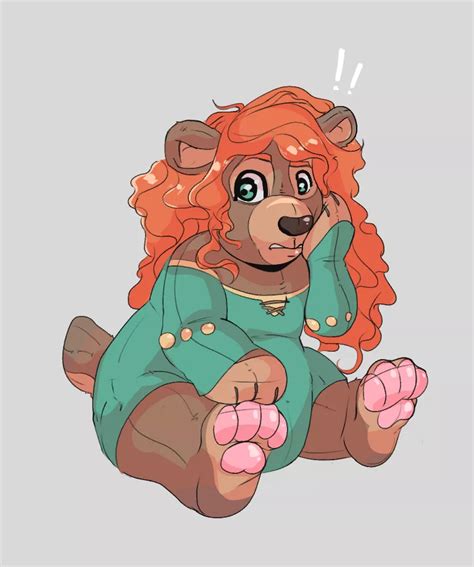 Merida Bear Plush TF By ReddishMaroon Nudes Transformation NUDE