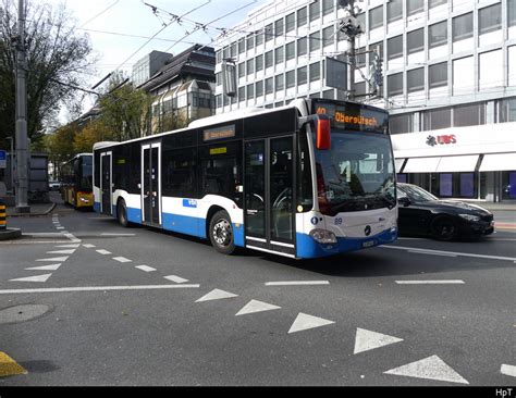 VBL Mercedes Citaro Nr 89 Unterwegs Auf Der Linie 10 In Luzern Am 23