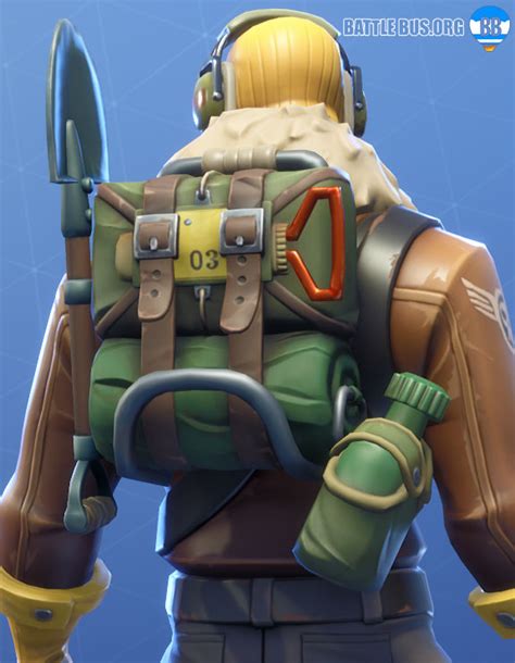 Raptor Satchel - back bling - Bundled with Raptor Legendary Fortnite outfit