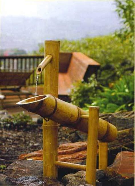 Bamboo Outdoor Water Fountain Bamboo Water Fountain Bamboo Fountain