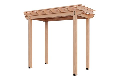 6x10 Diy Cedar Pergola Kit Includes Curbside Delivery Yardcraft