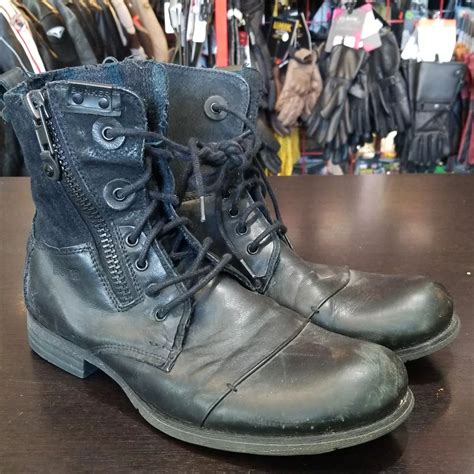 Bunker Fashion Service Mixed Material Boots 32170 Size 42 Eu Men’s 9 Women’s 10 5