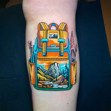 Hiker Tattoo Ideas To Inspire You