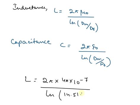 Solved Calculate The Inductance And Capacitance Per Unit Length For A 3 Phase Double Circuit