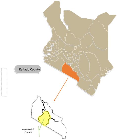 Map of Kajiado County in Kenya. | Download Scientific Diagram