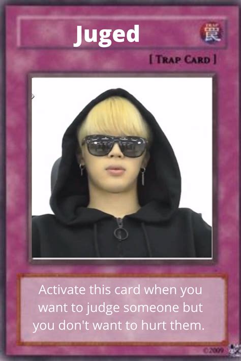 Bts Trap Card Meme Funny Yugioh Cards Yugioh Trap Cards Mood Card