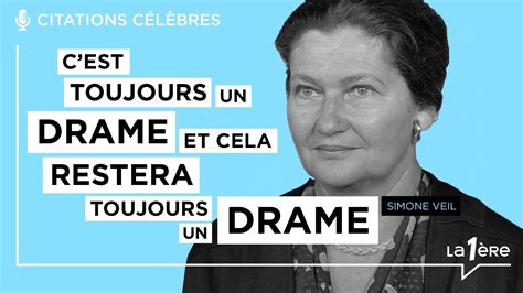 Les Grands Discours Simone Veil Cest Toujours Un Drame Et Ce