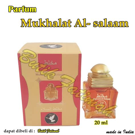 Jual Parfum Mukhalat Al Salam 20 Ml Roll On Made In India Shopee