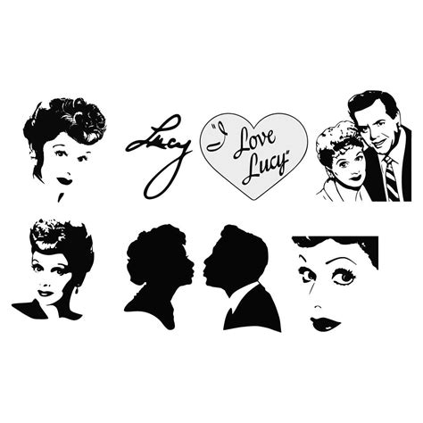 I Love Lucy Svg Bundle Bundle Svg Svg Files Svg Cricut S Inspire