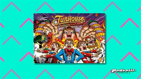 Funhouse Rudys Nightmare 2021 Pinball Machine By Pedretti Gaming