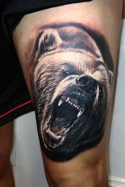 34 Tatuagens De Urso Bear Tattoo Bear Tattoos Sleeve Tattoos