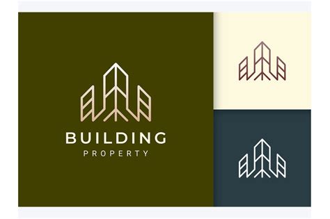 Apartment Logo In Luxury Shape By Murnifine Creative Thehungryjpeg