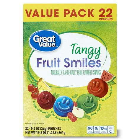 Great Value Tangy Fruit Smiles Fig App