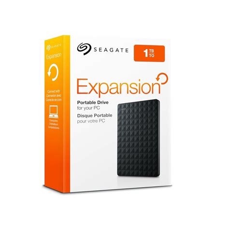 Seagate STEA1000400 1TB Expansion Portable Hard Drive (Black