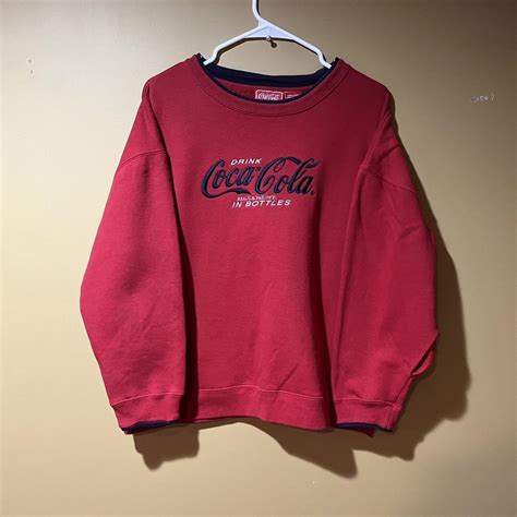 Coca Cola Women S Sweatshirt Depop