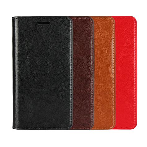 Genuine Leather Coque For OnePlus 5T Cases Wallet Cover Mobile Phone ...