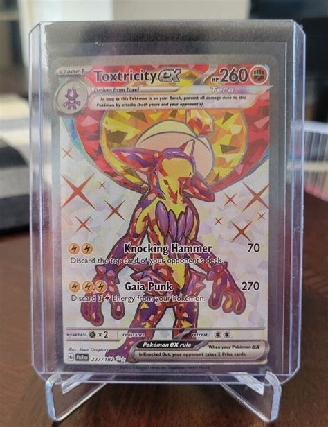 Toxtricity Ex 227 182 Paradox Rift Pokemon TCG NM EBay