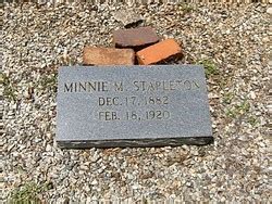 Minnie Lee Morgan Stapleton M Morial Find A Grave