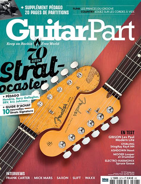 Guitar Part Février 2024 No 357 Download PDF magazines French