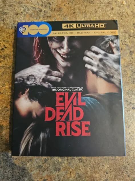 Evil Dead Rise 4k Ultra Hd Blu Ray 2023 Avec Housse Sans Numérique