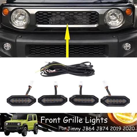 Luces Led 4 Pzs Para Parrilla Suzuki Jimny 2020 2021 Envío gratis