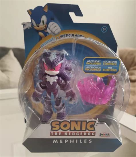 SONIC THE HEDGEHOG MEPHILES Jakks Pacific 10cm Articulated Figure Free