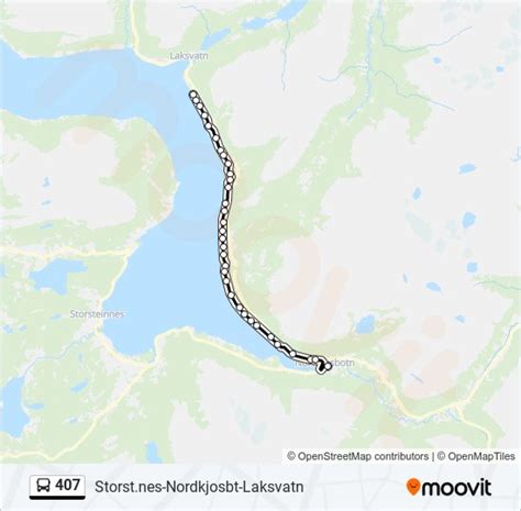 407 Route Schedules Stops Maps Nordkjosbotn Skole Updated