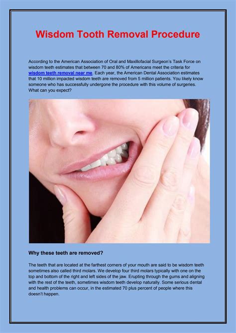 Wisdom Tooth Removal Procedure By Emergency Dentistinhouston Issuu