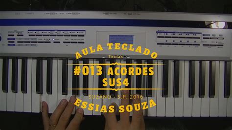 Aula De Teclado Acordes Sus Youtube