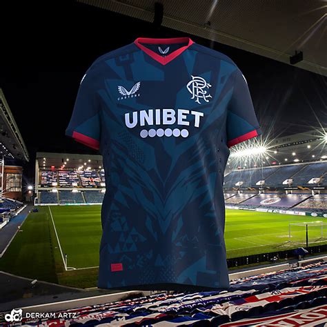 Rangers FC X Castore Third Kit Concept