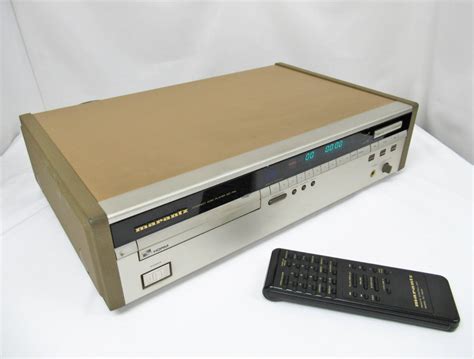 【やや傷や汚れあり】a383 ジャンク品 Cdプレーヤー Marantz マランツ Cd 72af 電源on確認 リモコン Rc 72cd